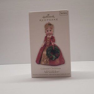 Hallmark Keepsake Ornament Colonial Christmas Madame Alexander 2012